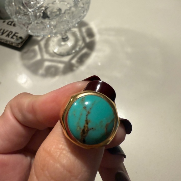 Anna Beck turquoise ring - Picture 1 of 4